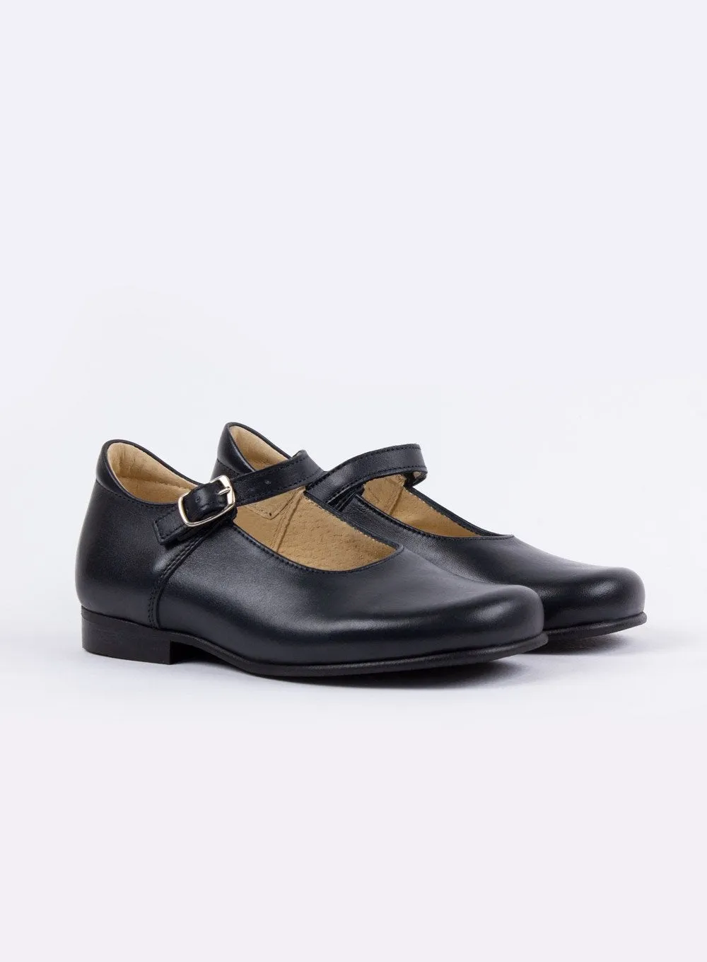 Hampton Classics Kate School Shoes in Navy