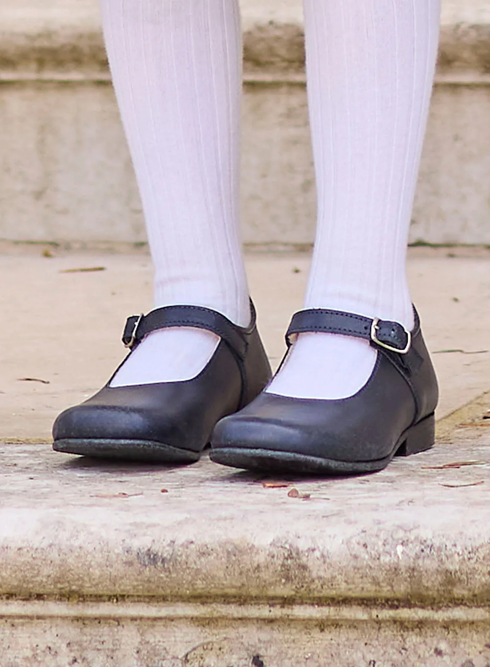 Hampton Classics Kate School Shoes in Navy