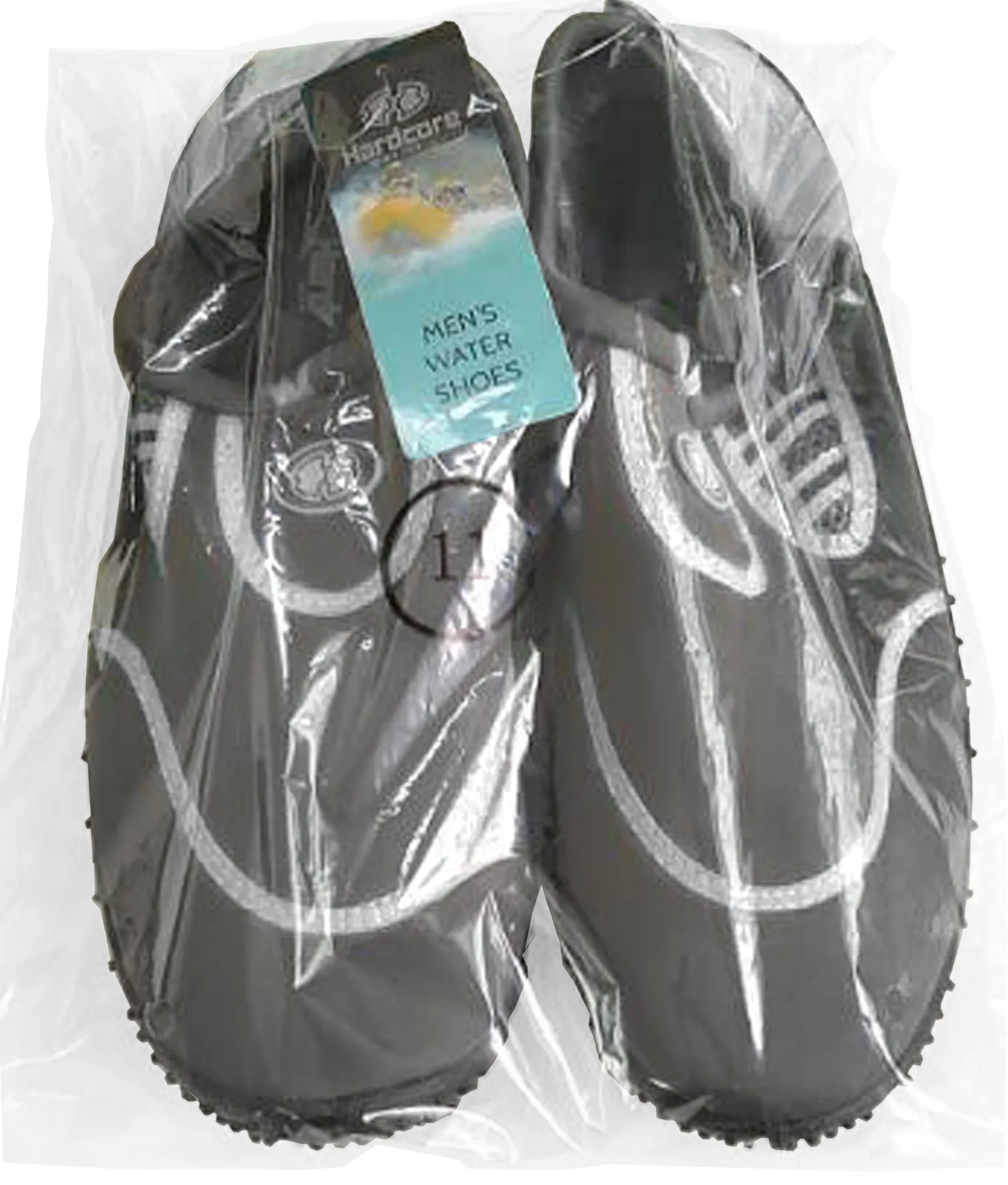 Hardcore mens water shoes; Quick drying aqua socks for barefoot running, swimming, poolside fun  at the water park, camping, yoga or surfing at the beach
