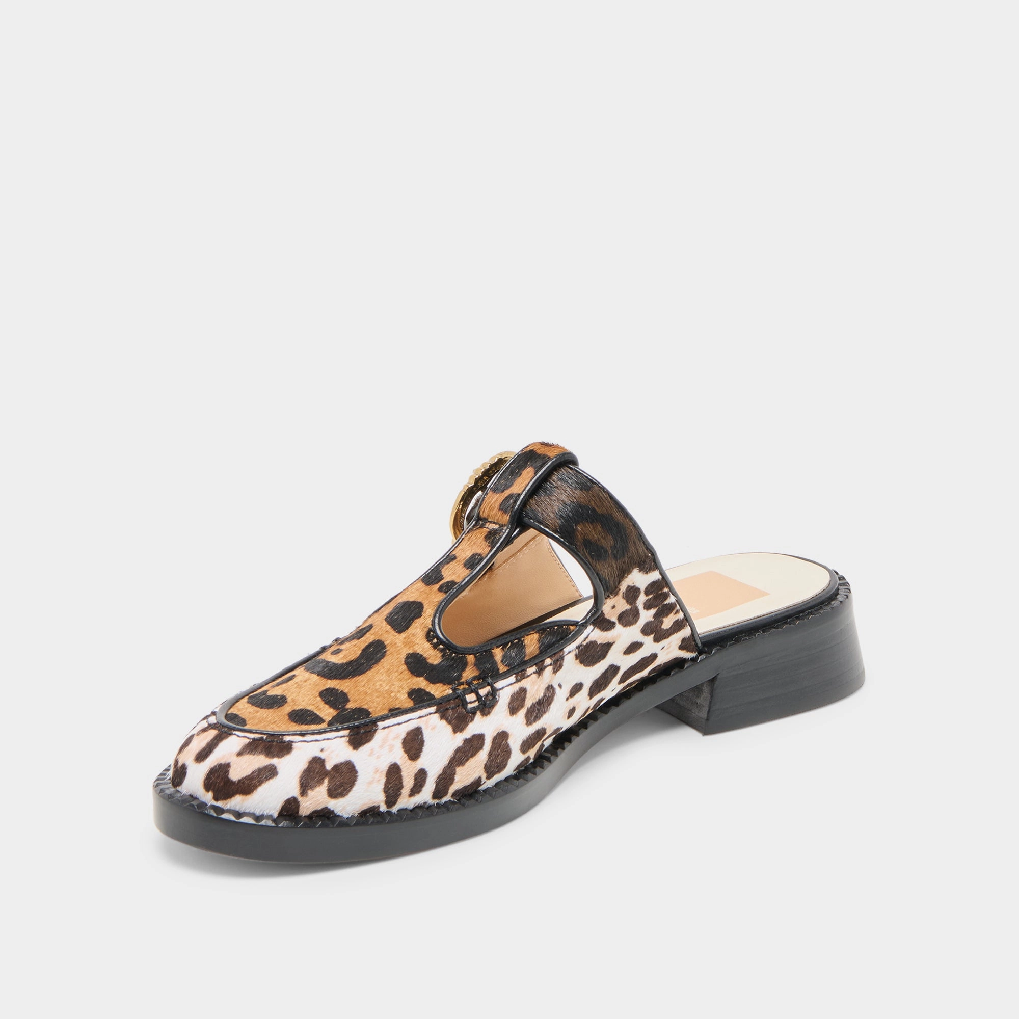 HARLAH FLATS LEOPARD MULTI CALF HAIR Romance Walk