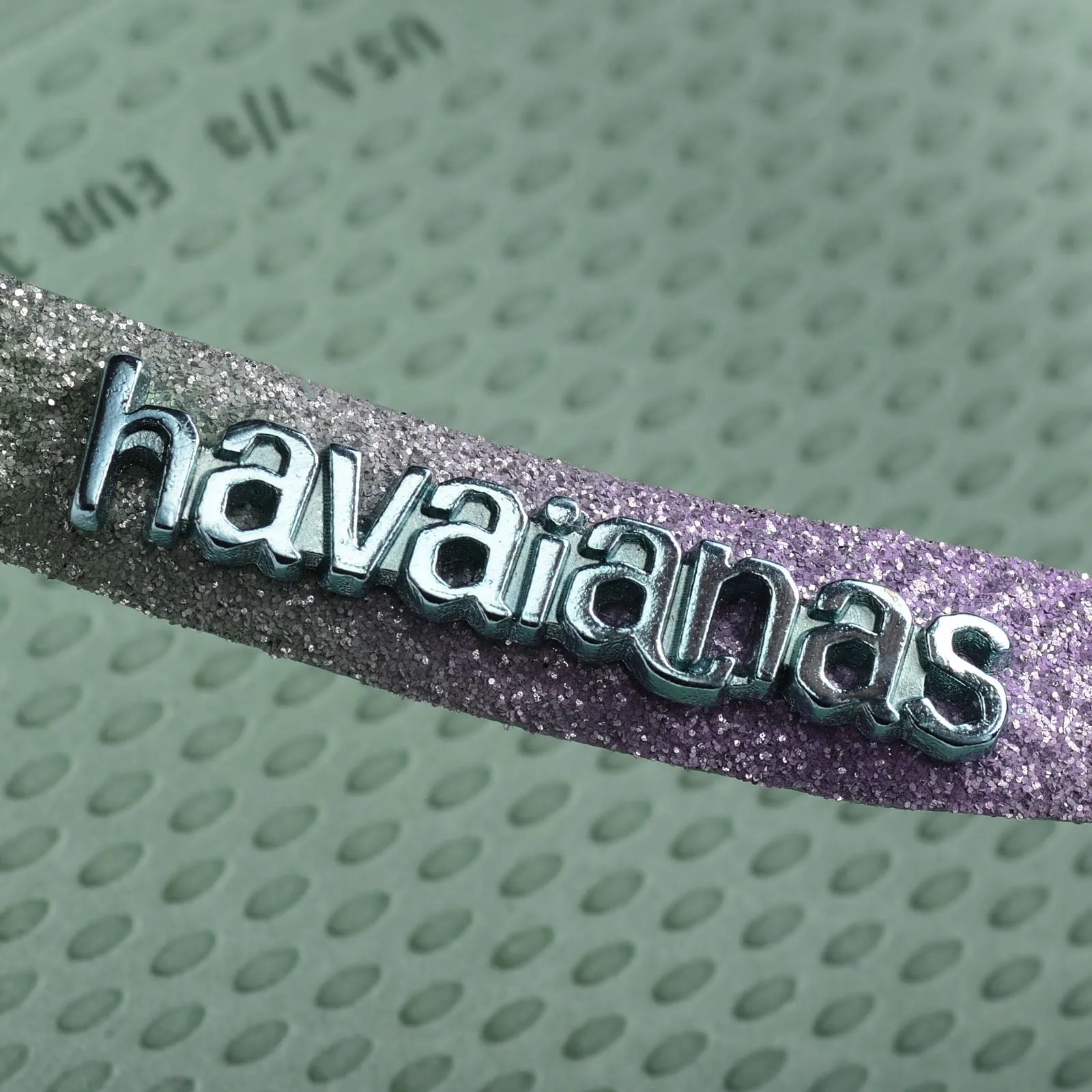 Havaianas Square Glitter Flip Flops