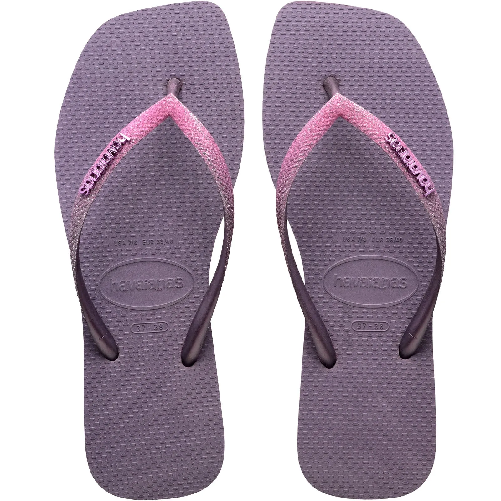 Havaianas Square Glitter Flip Flops
