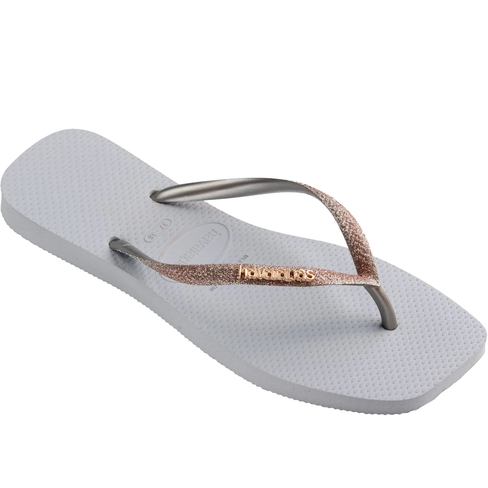 Havaianas Square Glitter Flip Flops