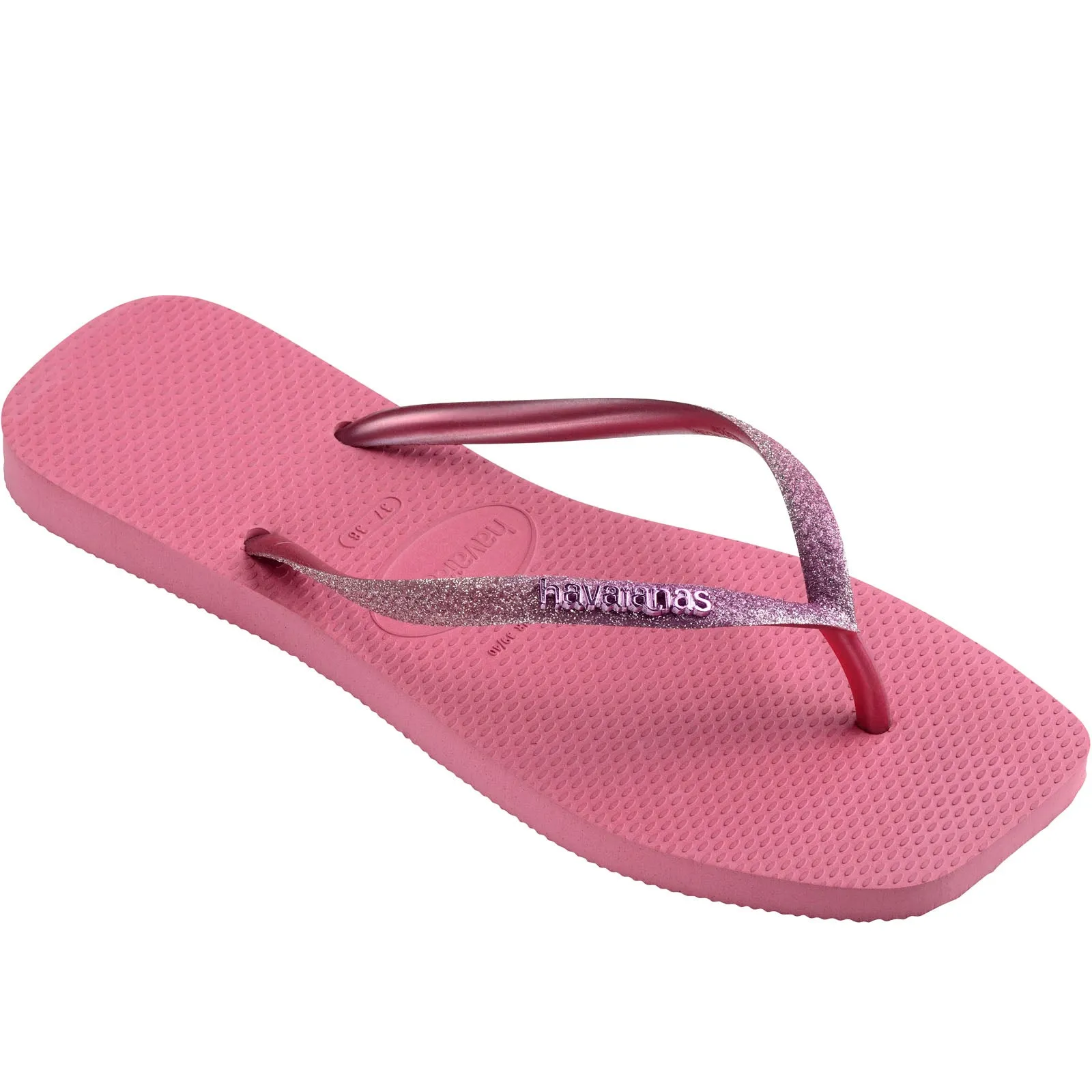 Havaianas Square Glitter Flip Flops