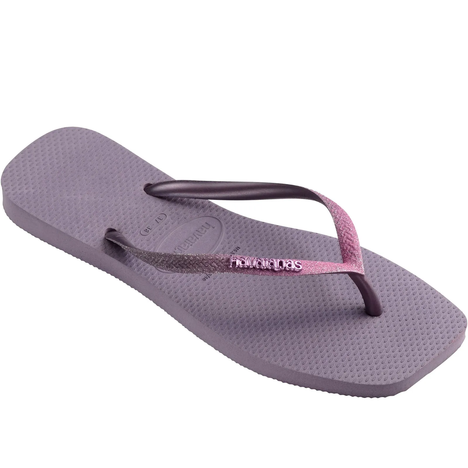 Havaianas Square Glitter Flip Flops