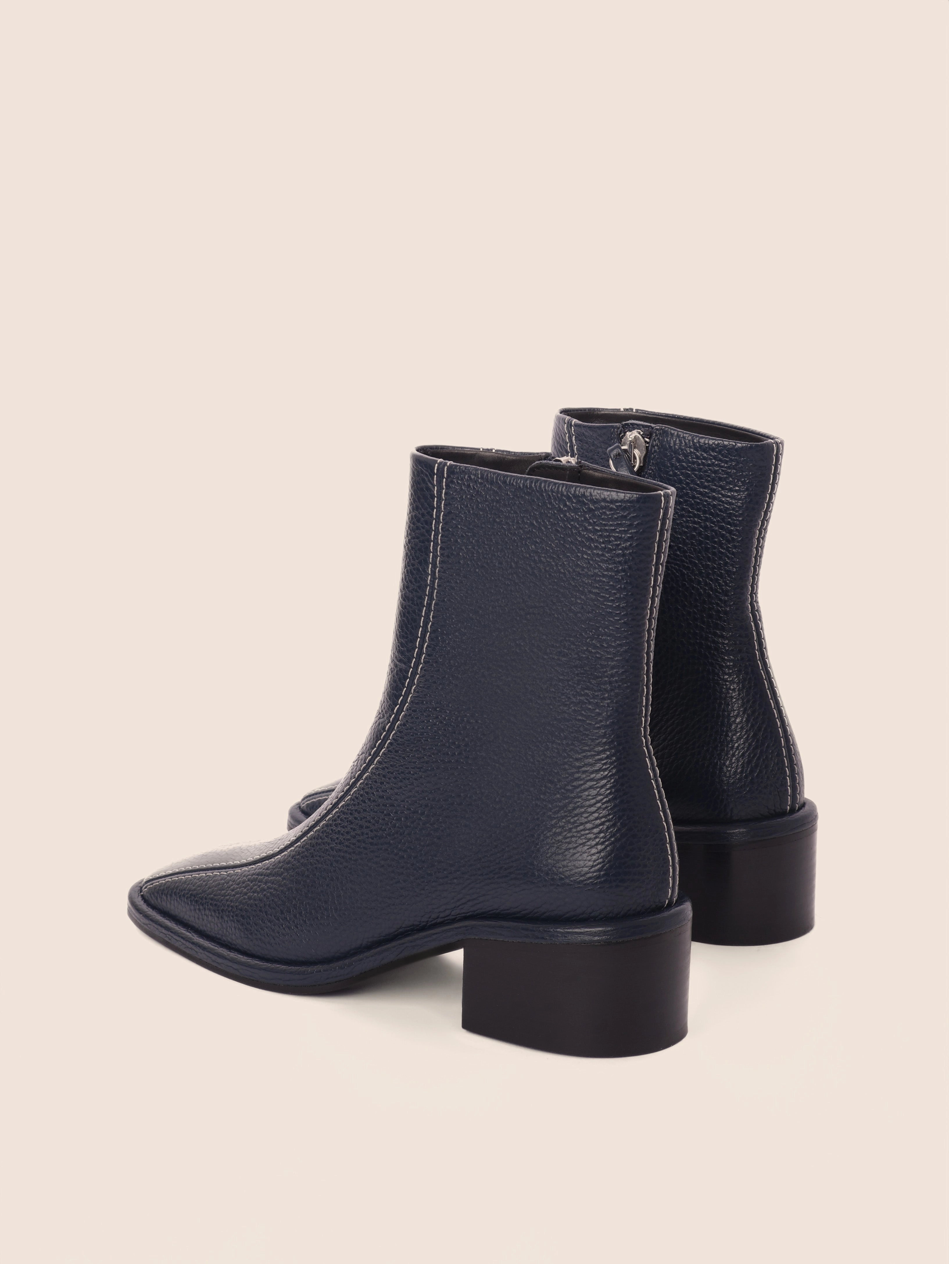 Cushioned Step Functional Minimalist Sevilla Navy Boot