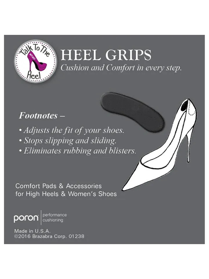 Heel Grips- Black