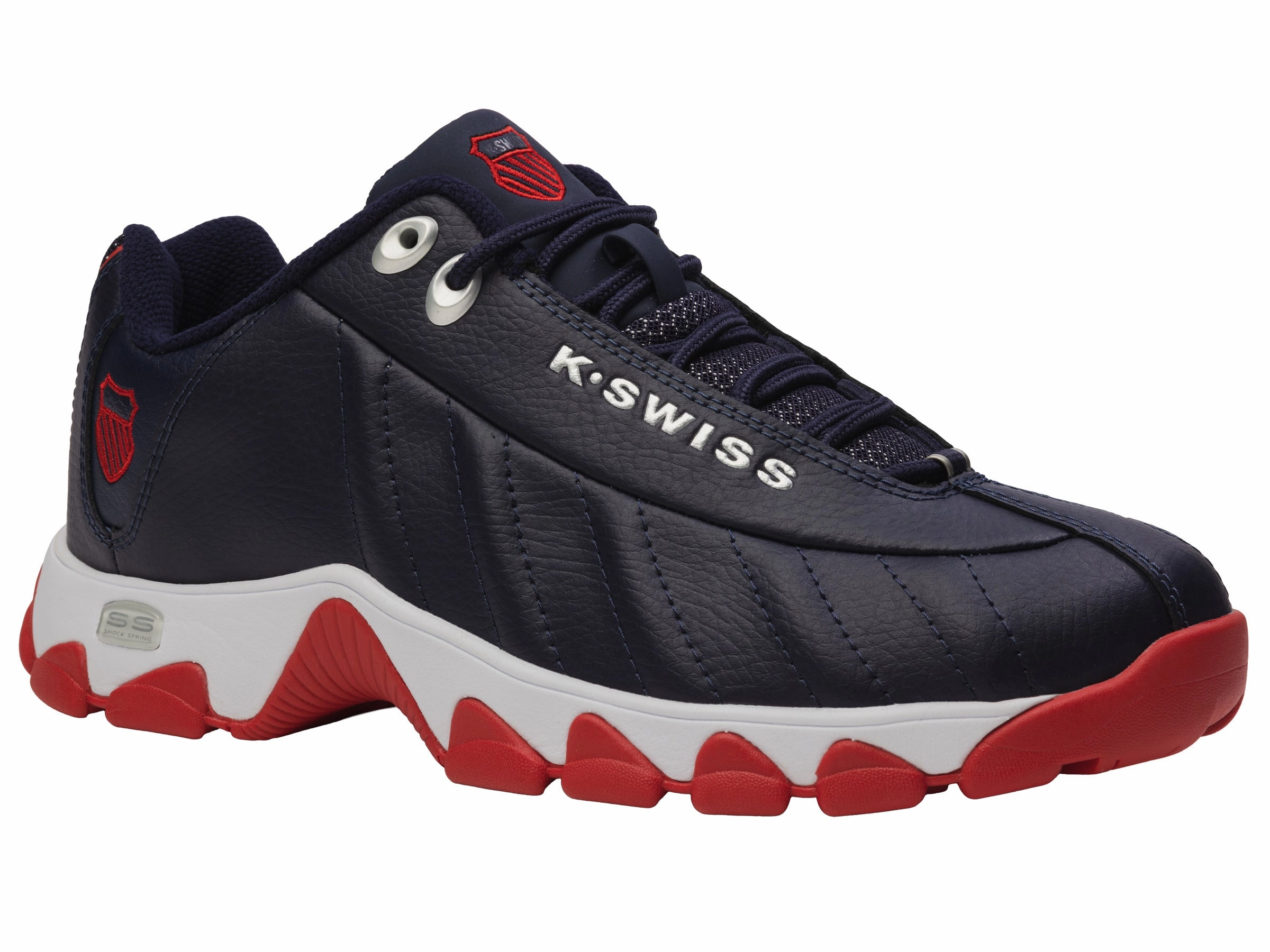 03426-470-XW | ST329 CMF | PEACOAT/WHITE/MARS RED Low Arch Clean Step