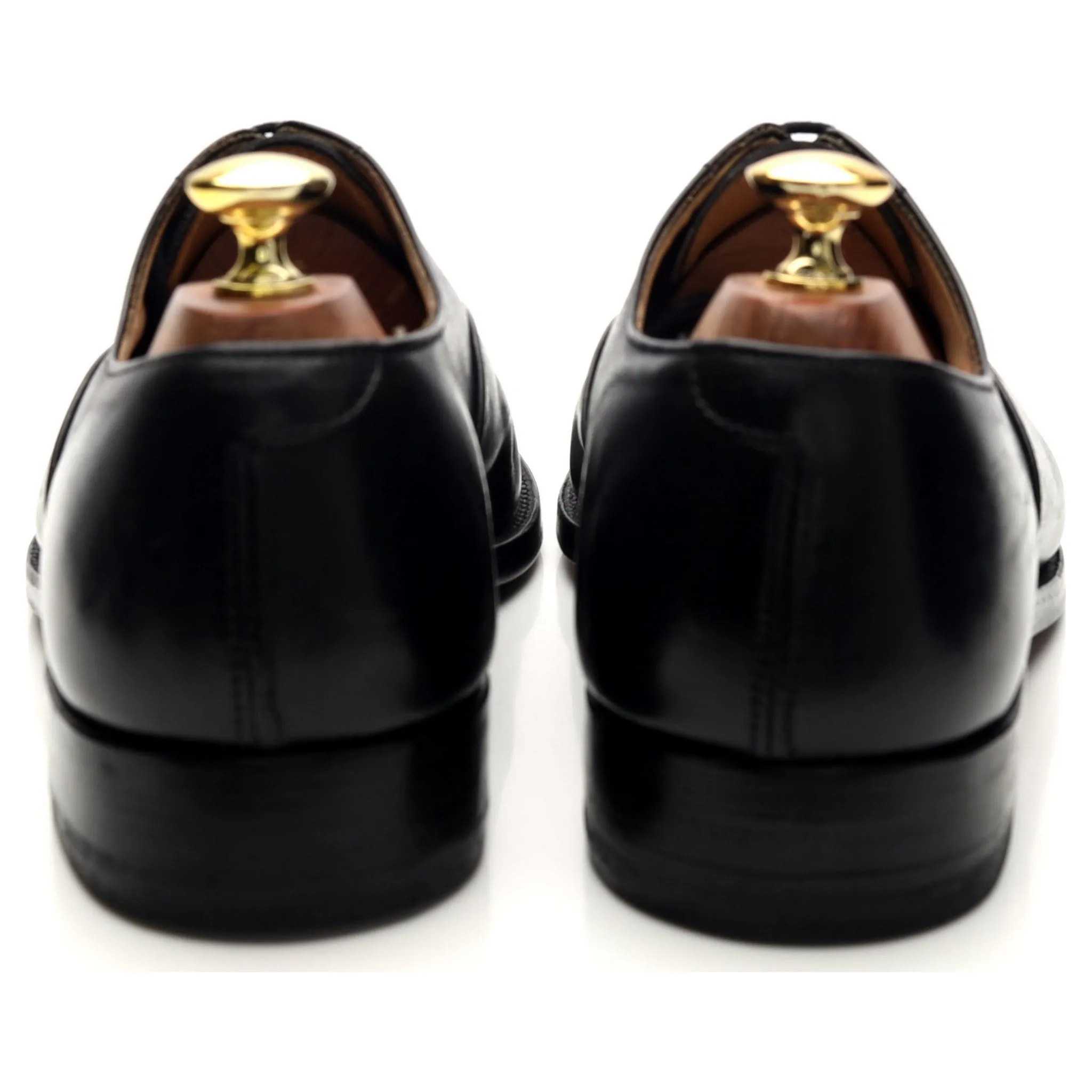 'Henley' Black Leather Oxford UK 8.5