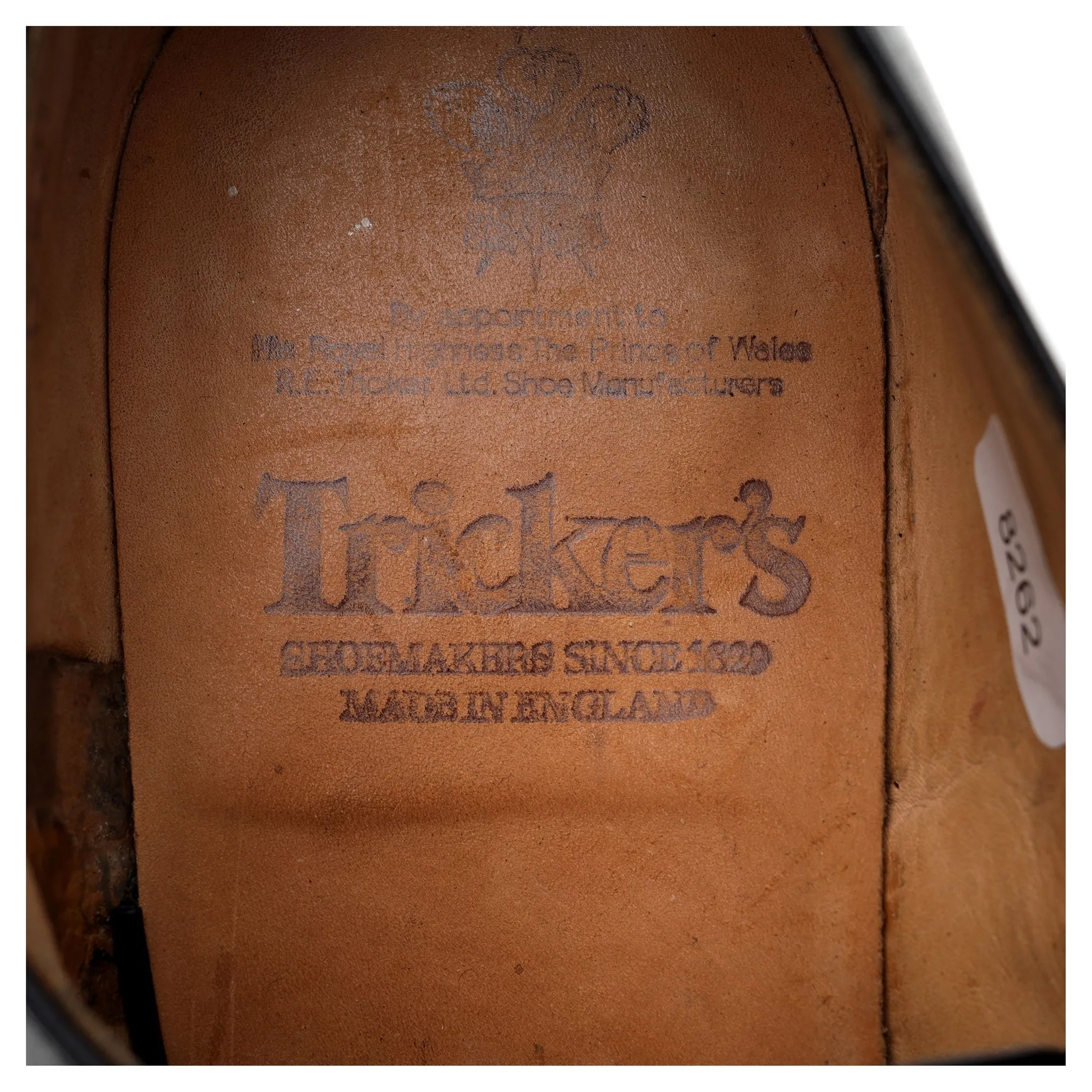 'Henley' Black Leather Oxford UK 8.5