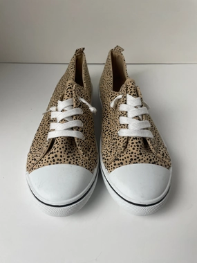 Animal Print Shoes Sneakers Maurices, Size 11 Breathable Jacquard Weave