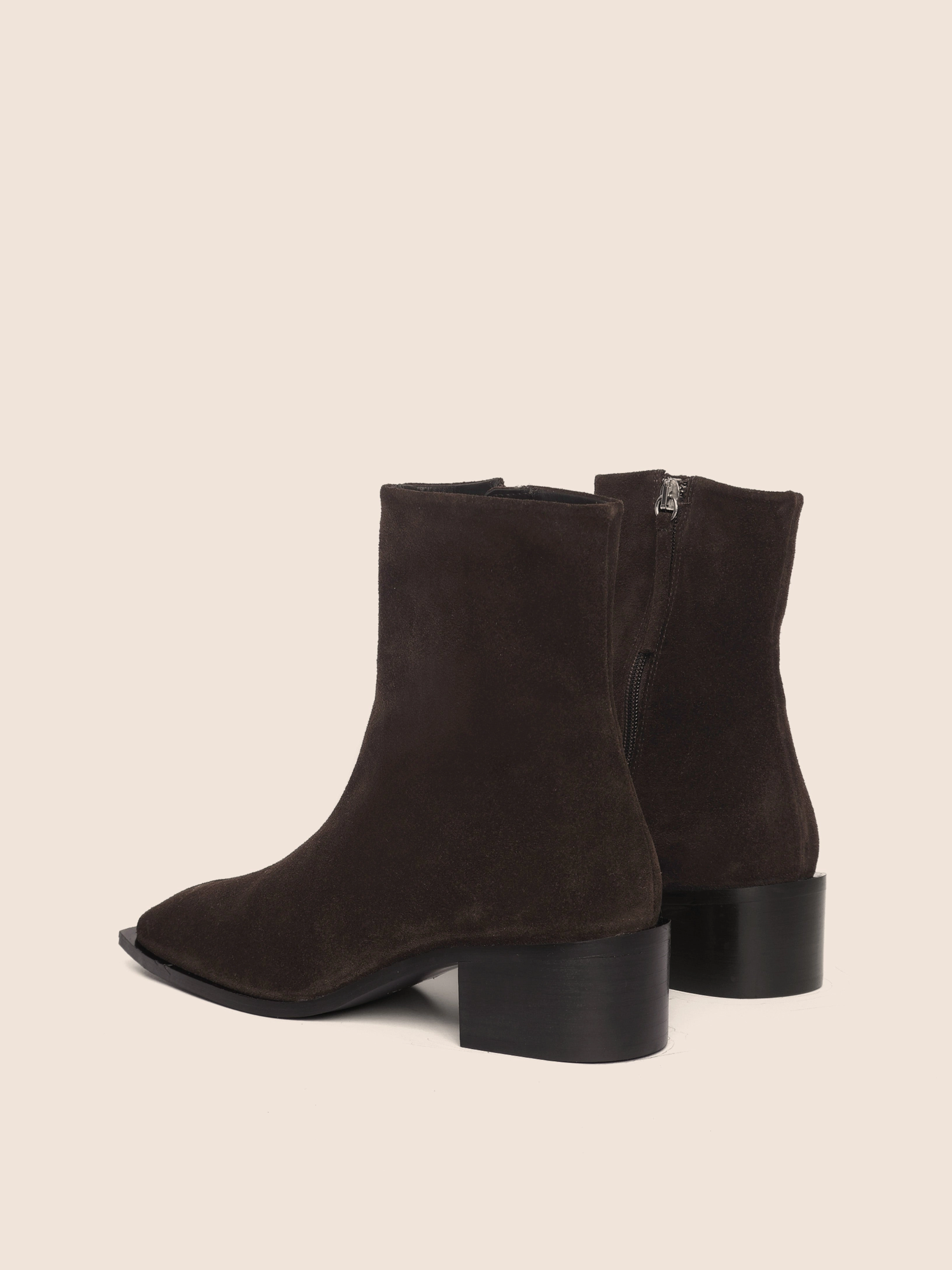 Palma Brown Suede Boot Year Round Protective Design
