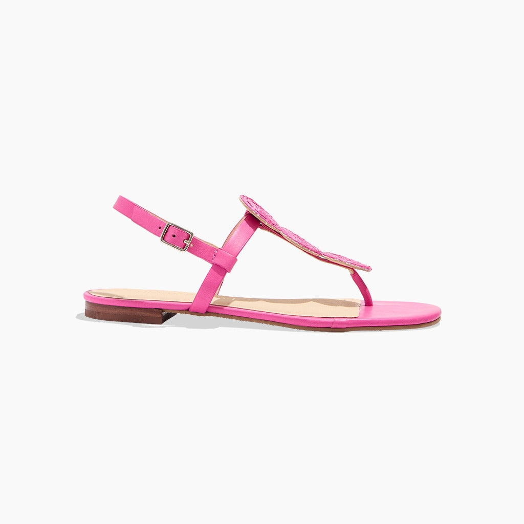 Worth Raffia Flat Sandal Outdoor Adventure Weight Distribution System