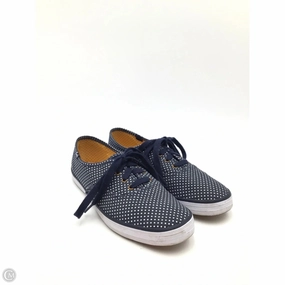 Modern Casual Foot Shape Shoes Sneakers By Keds In Navy, Size: 7