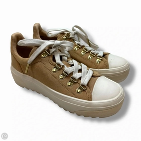 Regular Style Shoes Sneakers By Michael By Michael Kors In Tan, Size: 6.5