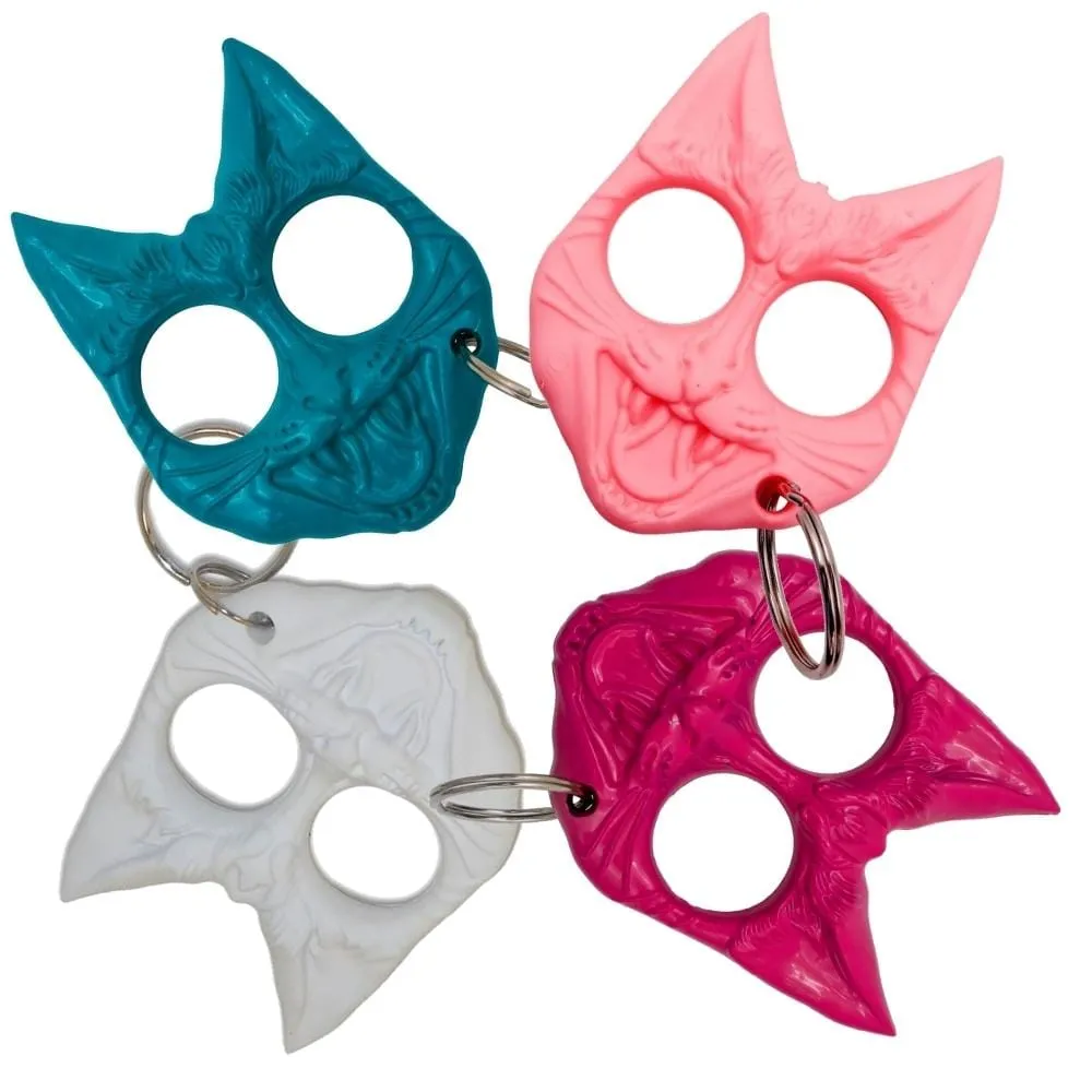 Hiss and Hurt Self-Defense Cat Keychain