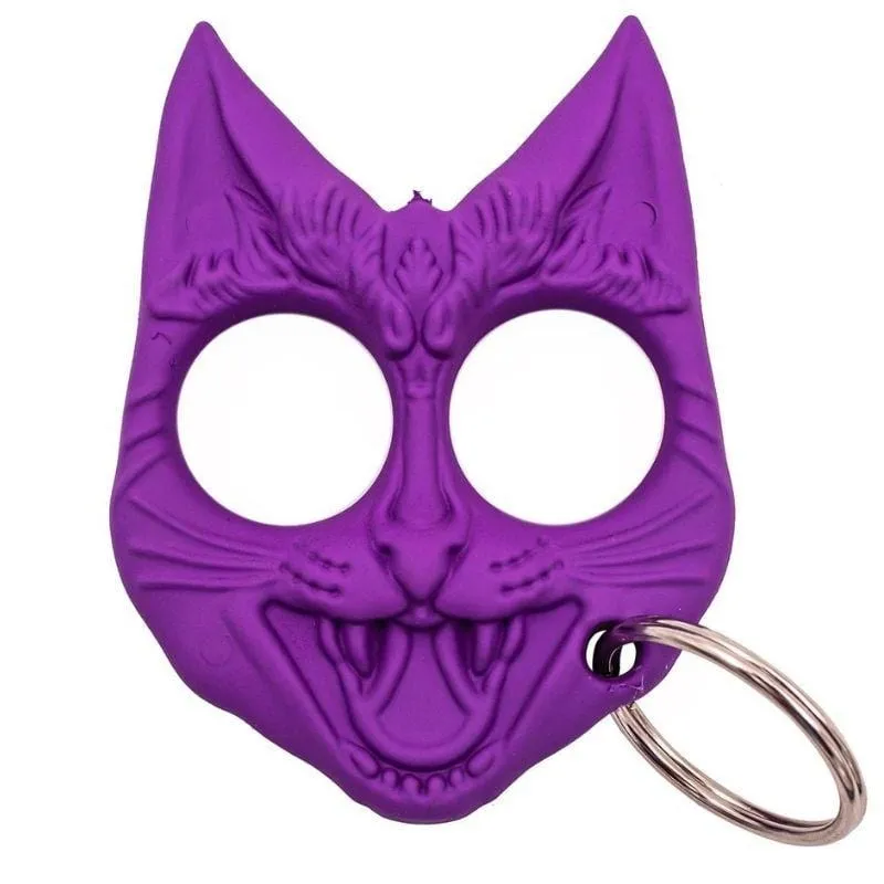 Hiss and Hurt Self-Defense Cat Keychain