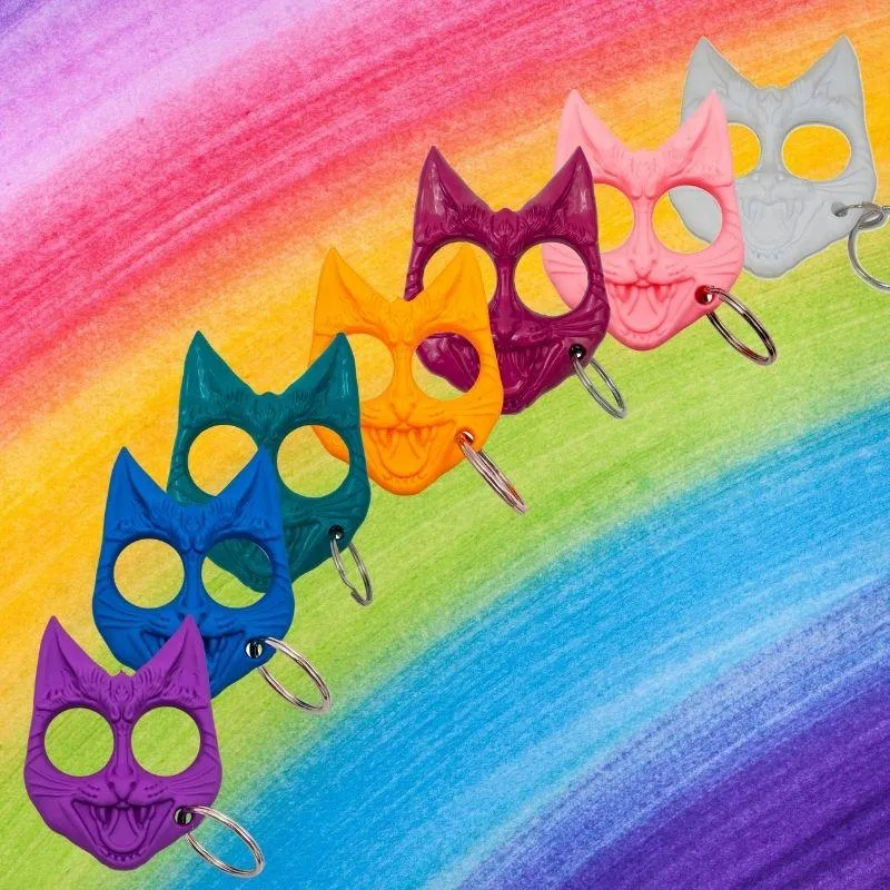 Hiss and Hurt Self-Defense Cat Keychain