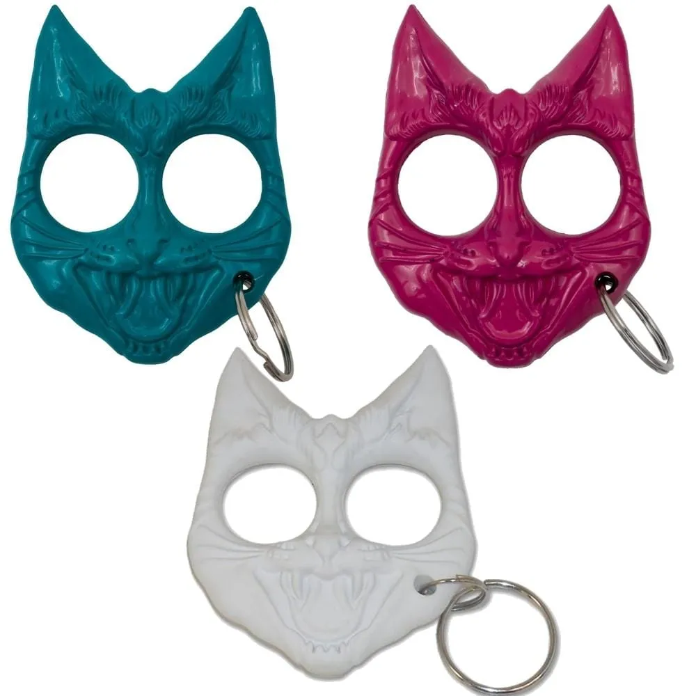 Hiss and Hurt Self-Defense Cat Keychain