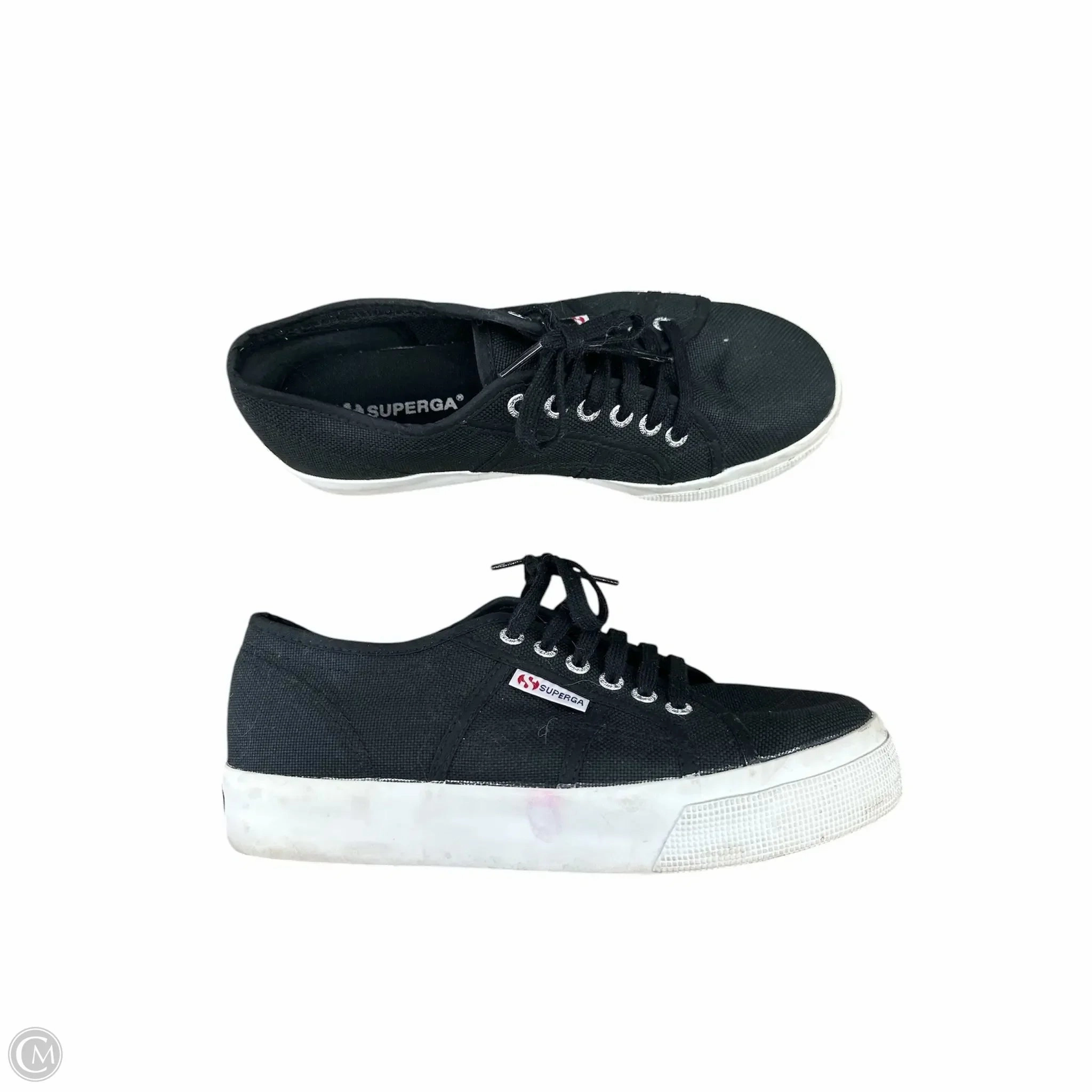 Dynamic Control Hyper Breathable Upper Shoes Sneakers By Superga In Black, Size: 8.5