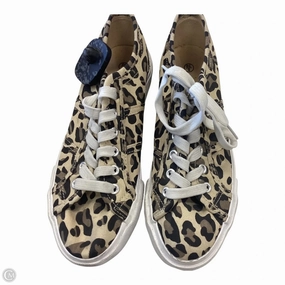Shoes Sneakers By Clothes Mentor In Animal Print, Size: 8 Shock Absorbing Heel