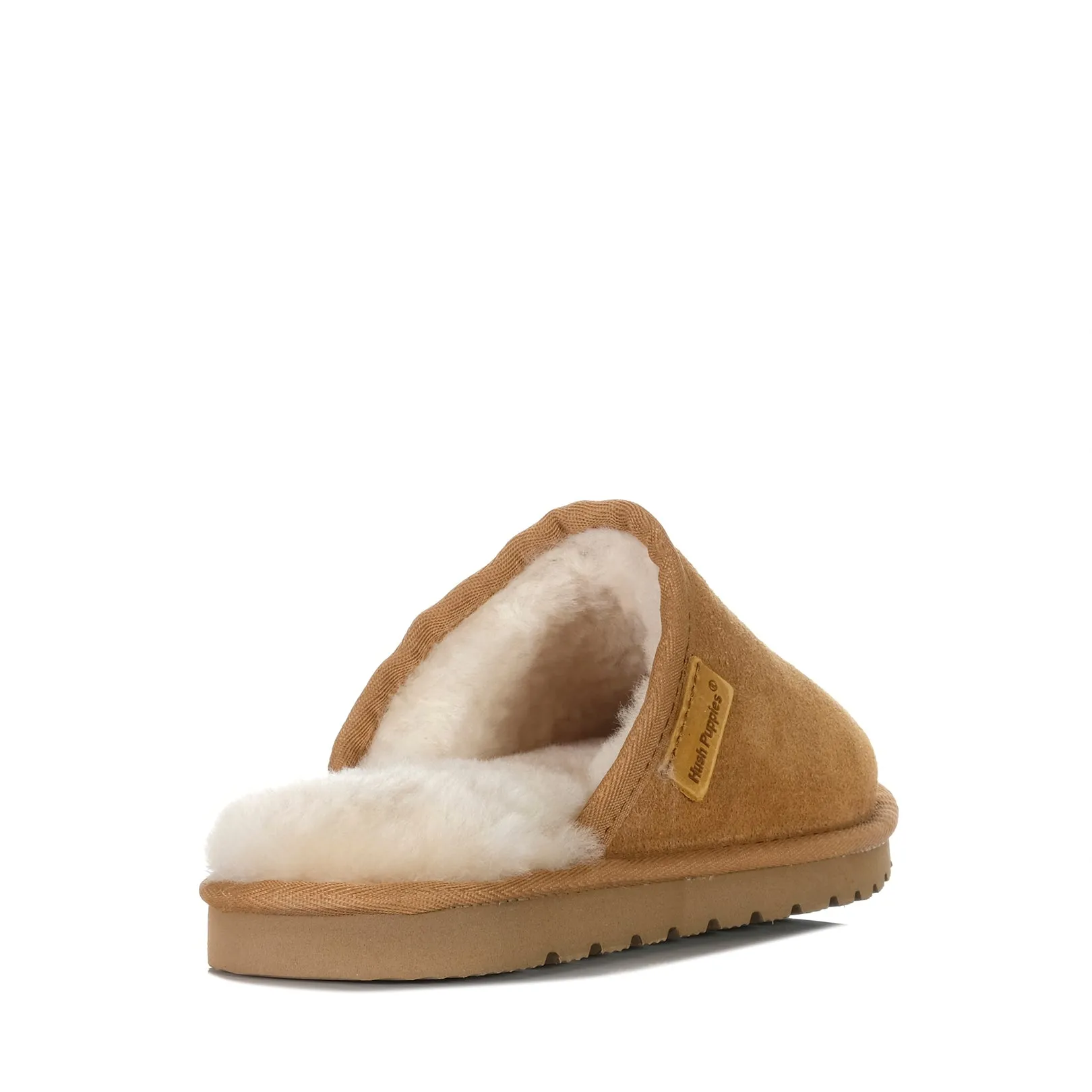 Hush Puppies Loch Chestnut Suede