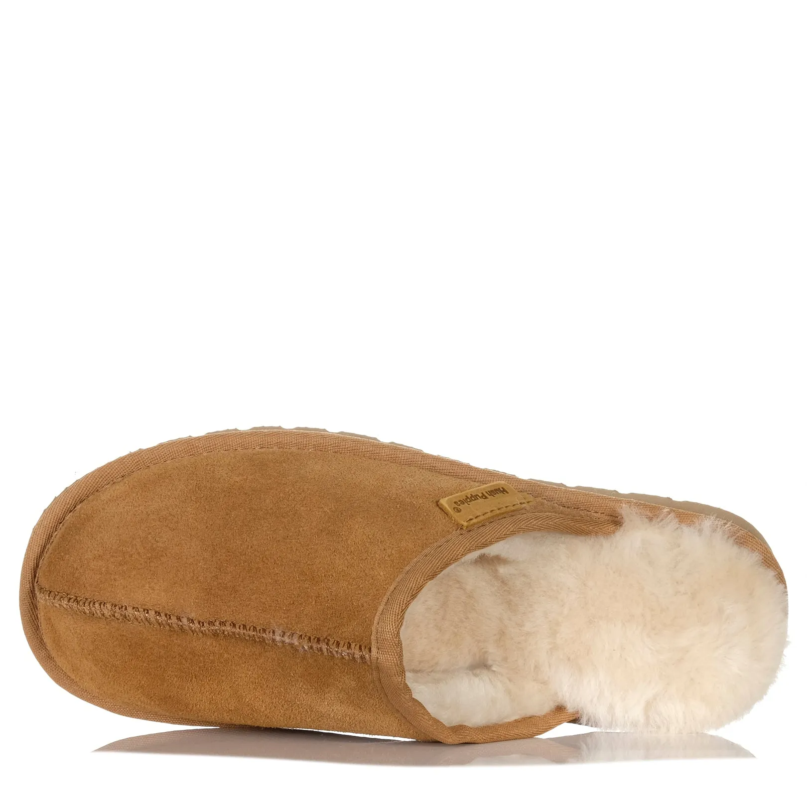 Hush Puppies Loch Chestnut Suede