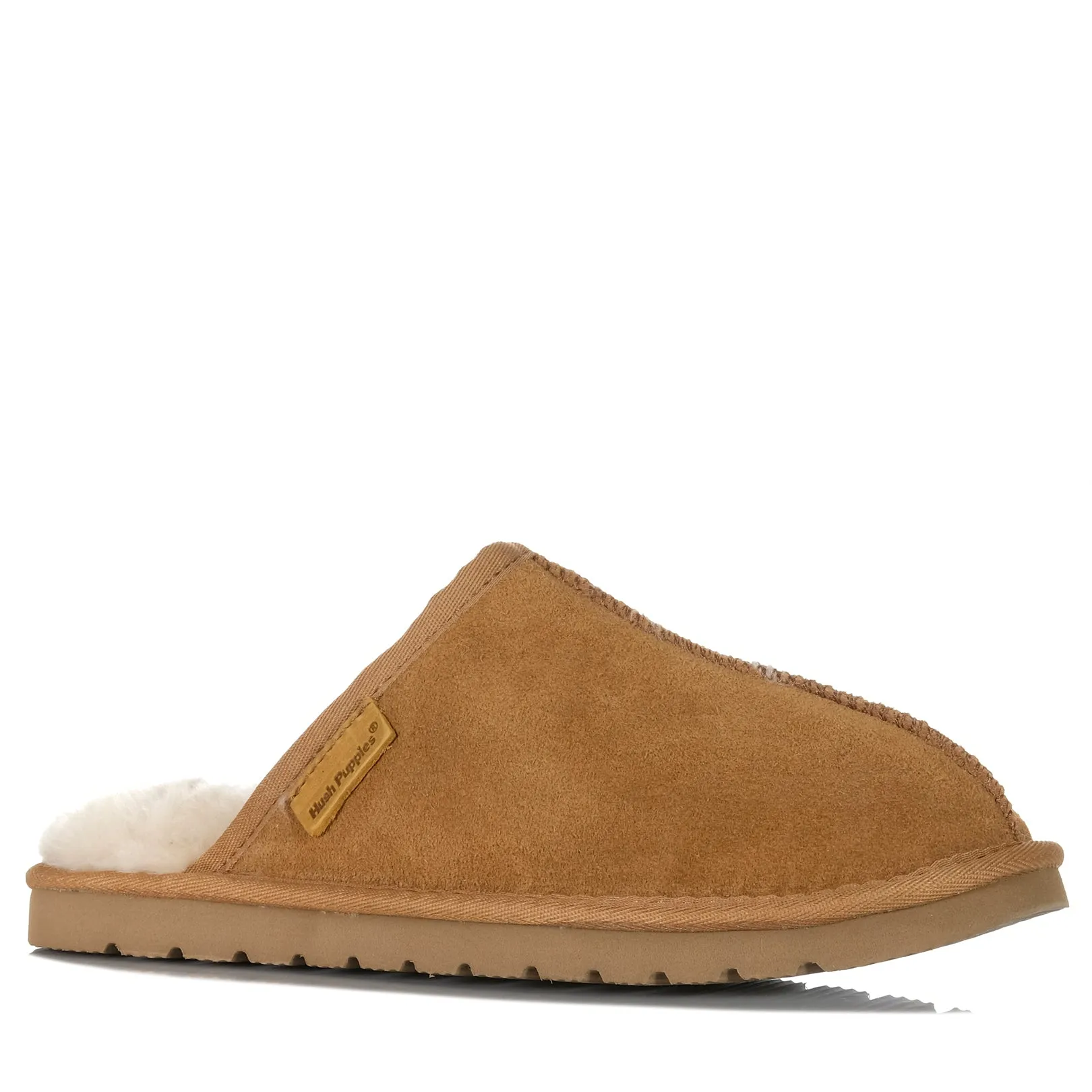 Hush Puppies Loch Chestnut Suede