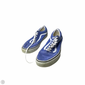 Hyperlock Heel Cage Comfort arch Shoes Sneakers By Vans In Blue, Size: 12