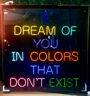 I Dream of You in Colors That Don't Exist