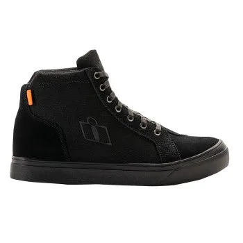 Icon Carga Motorcycle Boot Stealth