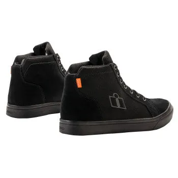 Icon Carga Motorcycle Boot Stealth