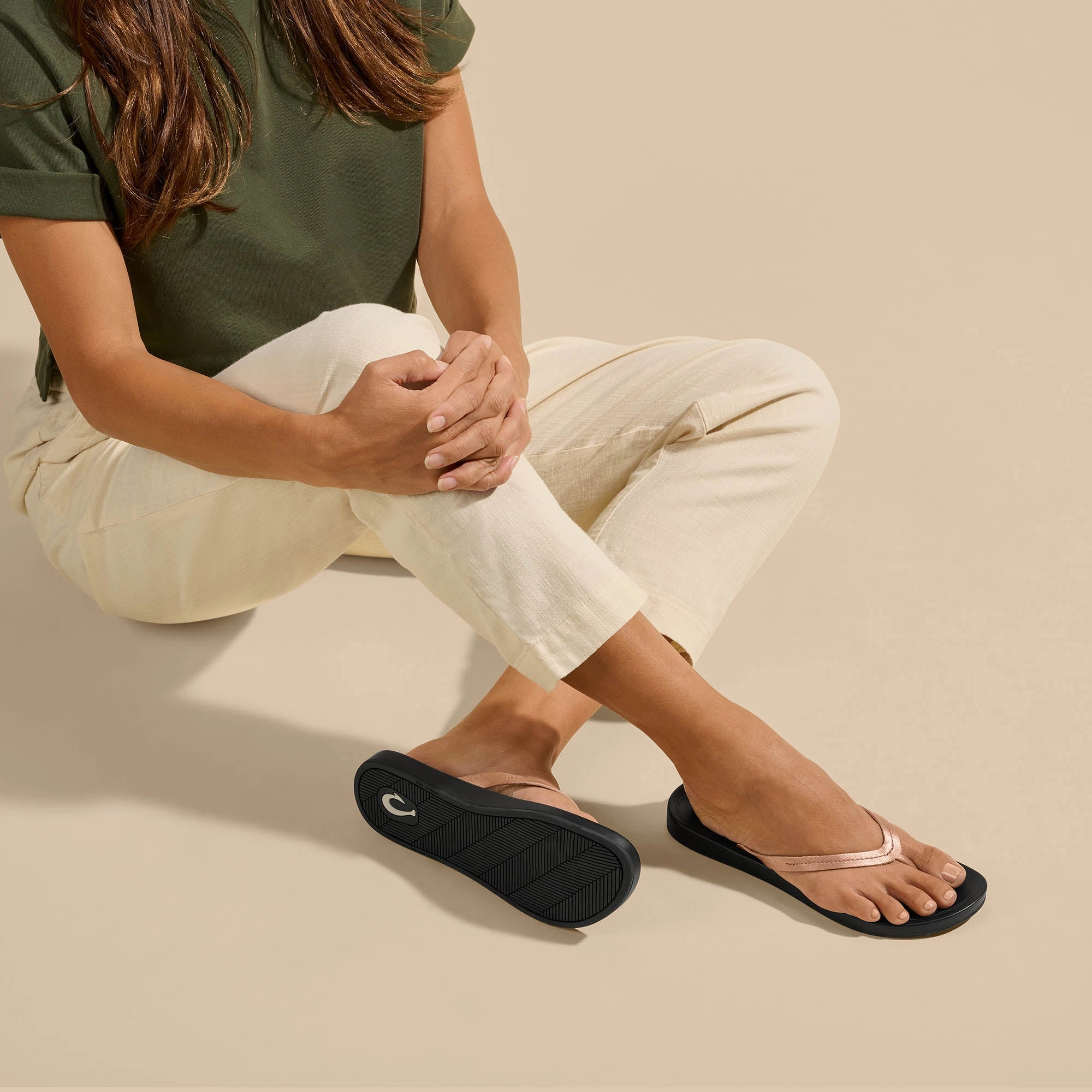 heel cup Outdoor Relaxation Shoes Lalahi - Copper / Lava Rock