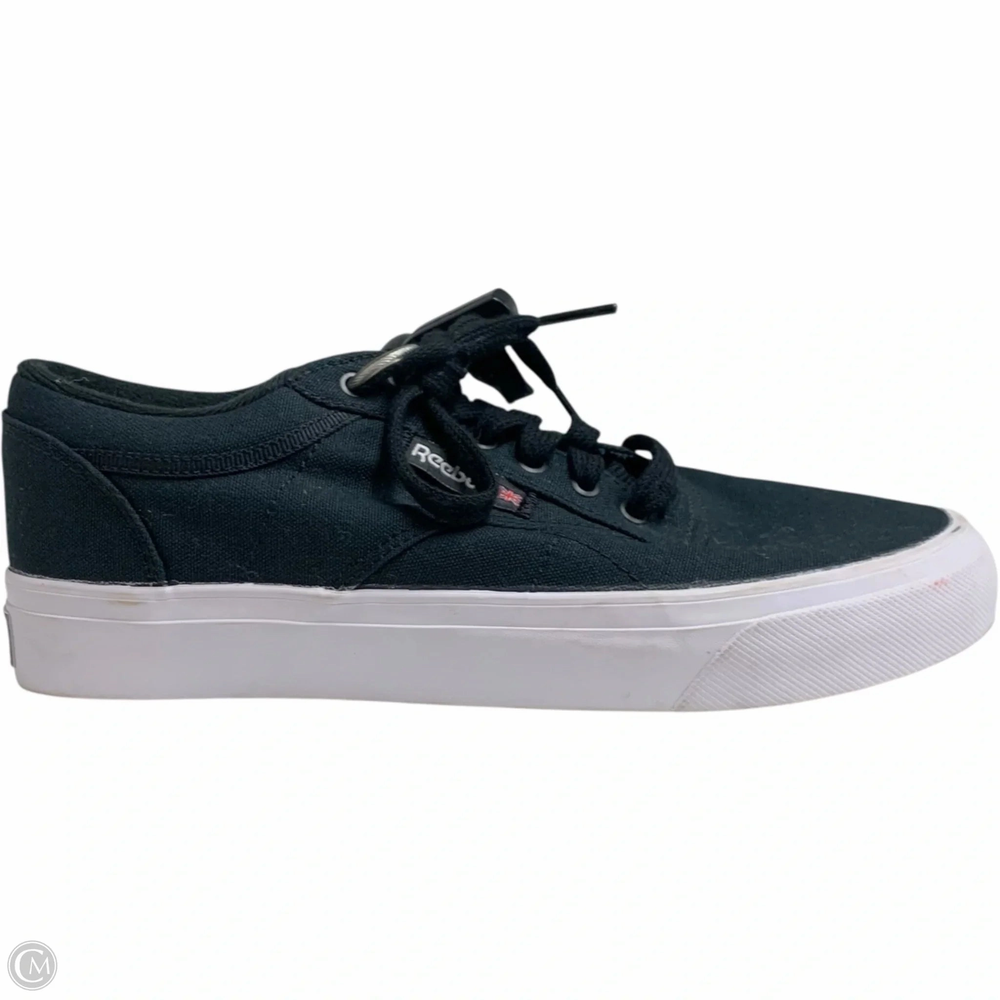 Shoes Sneakers By Reebok In Black, Size: 8.5 Mid Top Style
