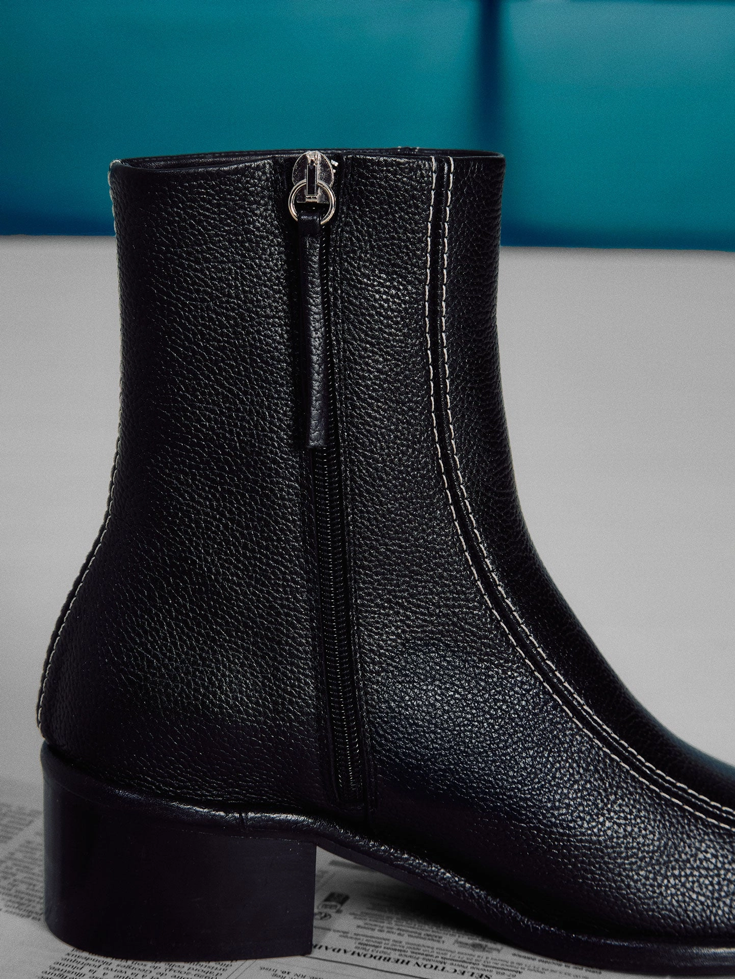 slip-resistant Lace Up Sevilla Onyx Boot