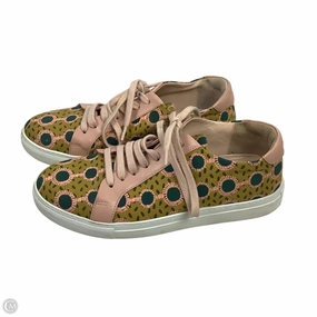 Anti Fatigue System Comfort Laces Shoes Sneakers By Anthropologie In Floral Print, Size: 7.5