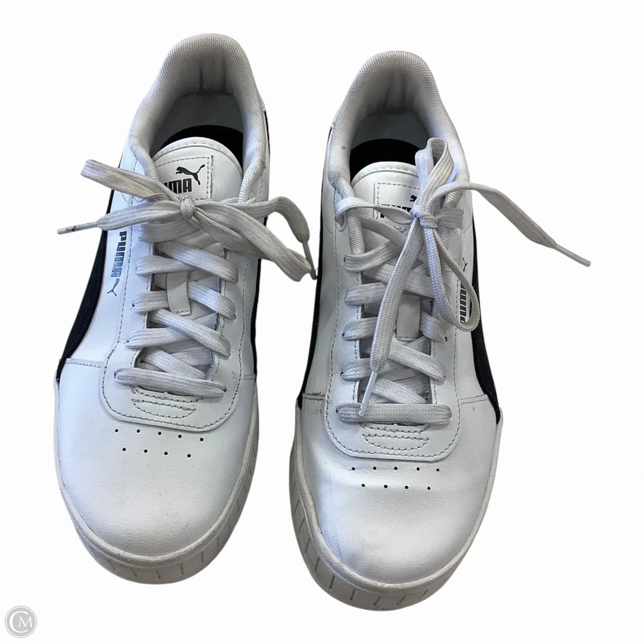 Smart cushioning Quick Response Shoes Sneakers By Puma In Black & White, Size: 8.5