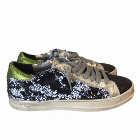 Padded Tongue Design Shoes Sneakers By P448 In Black, Size:6