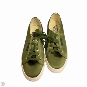 Pressure Dispersing Design Responsive Support Shoes Sneakers By Superga In Green, Size: 7