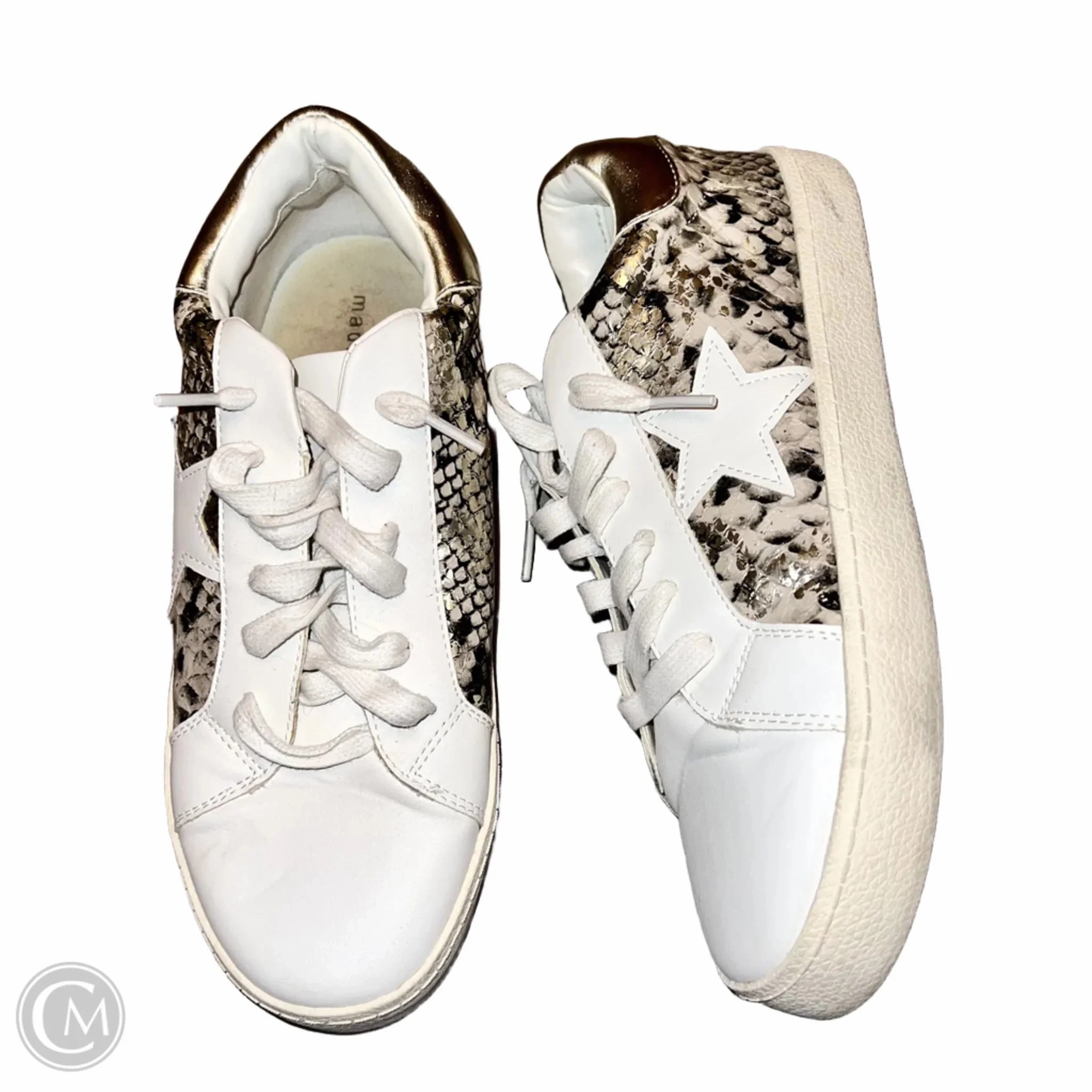 Smooth Wear Shoes Sneakers By Madden Girl In White, Size: 8