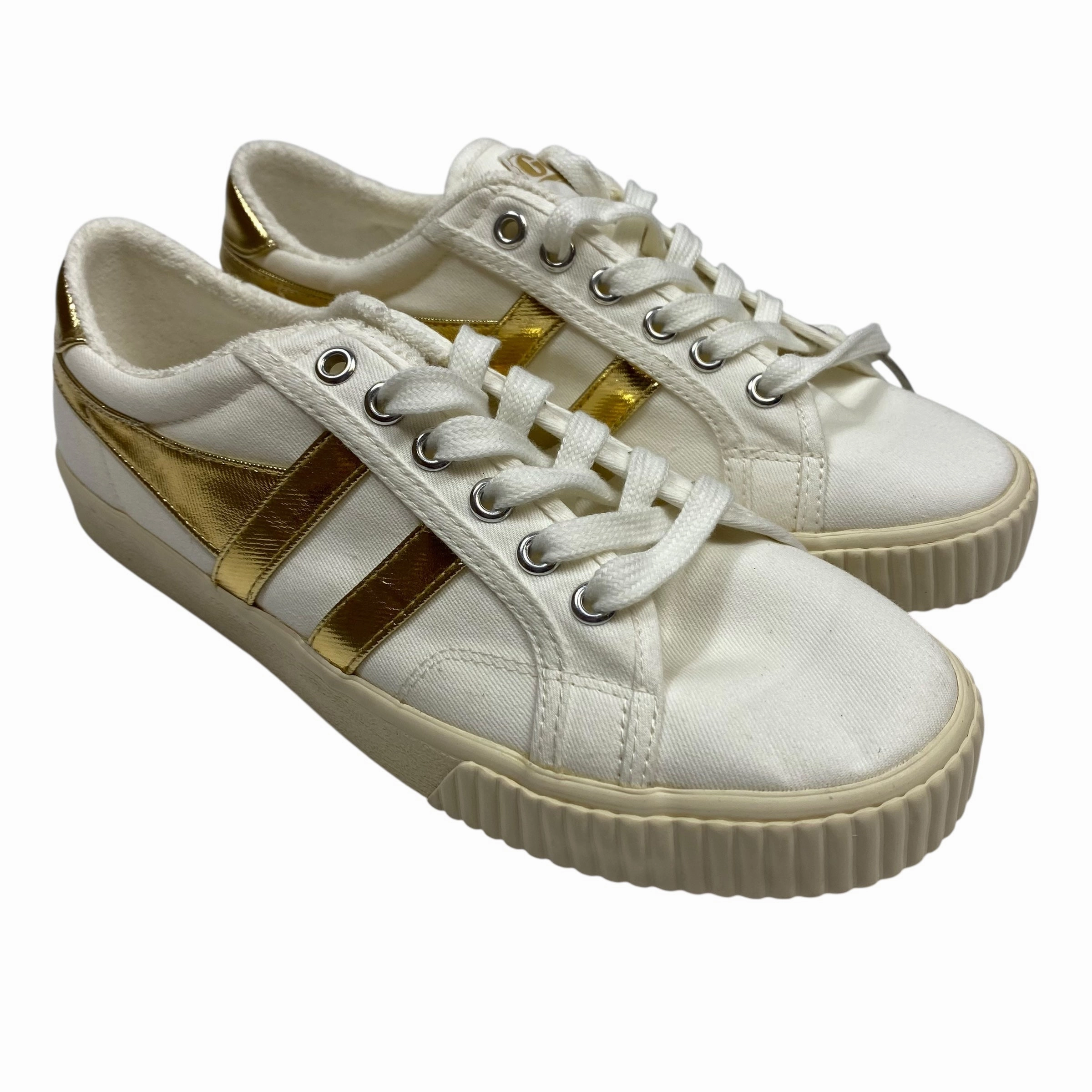 Shoes Sneakers By Gola In Cream, Size:8 Dynamic Movement