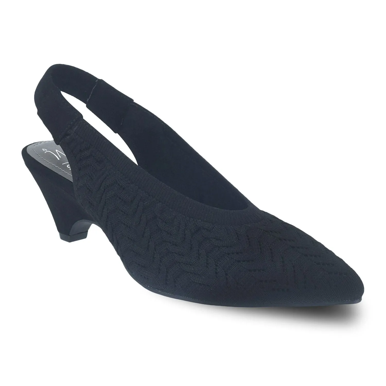 Impo Elaira Women's Stretch Knit Sling Pumps