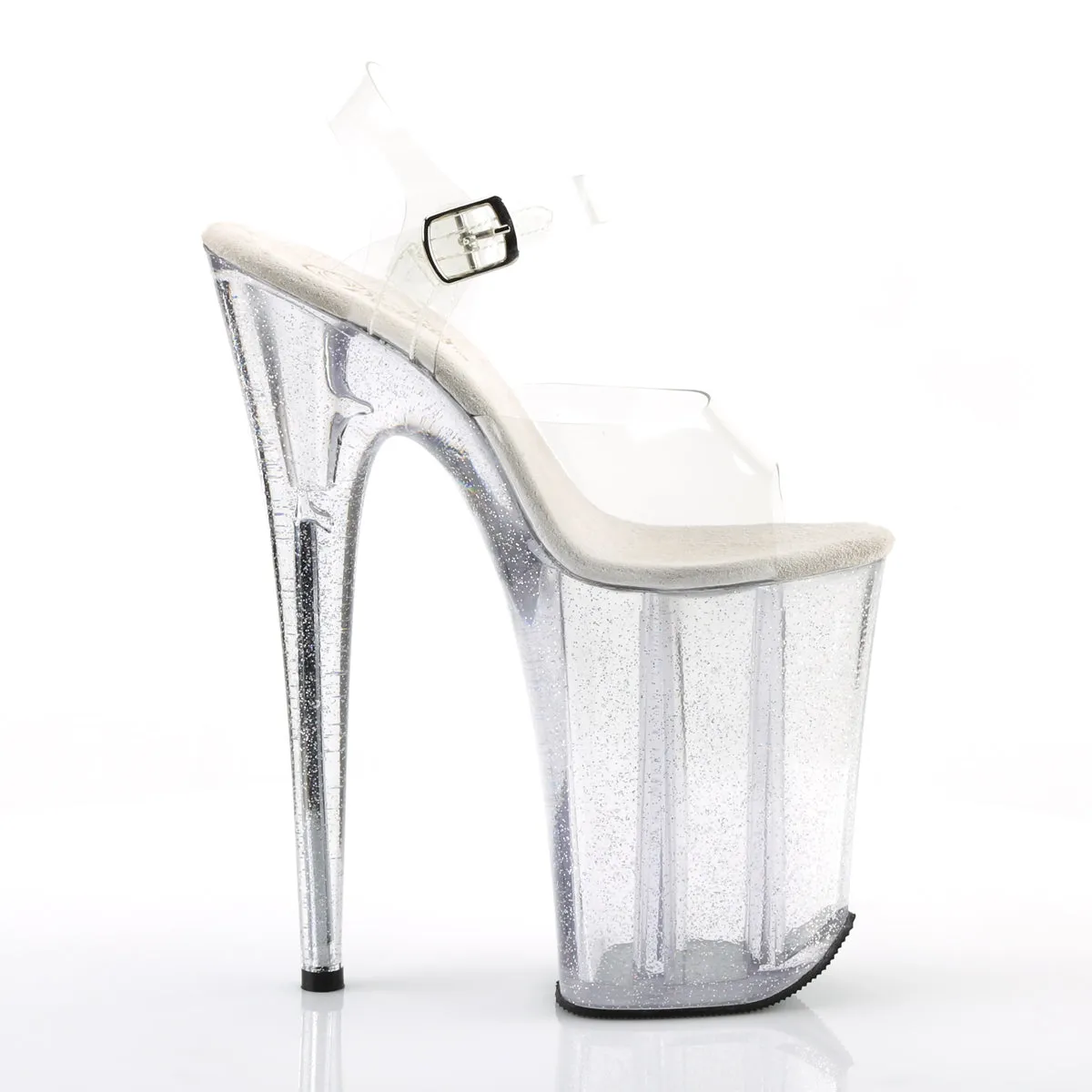 INFINITY-908MG Pleaser Clear Sexy Platform Shoes (Pole Dancing Heels)