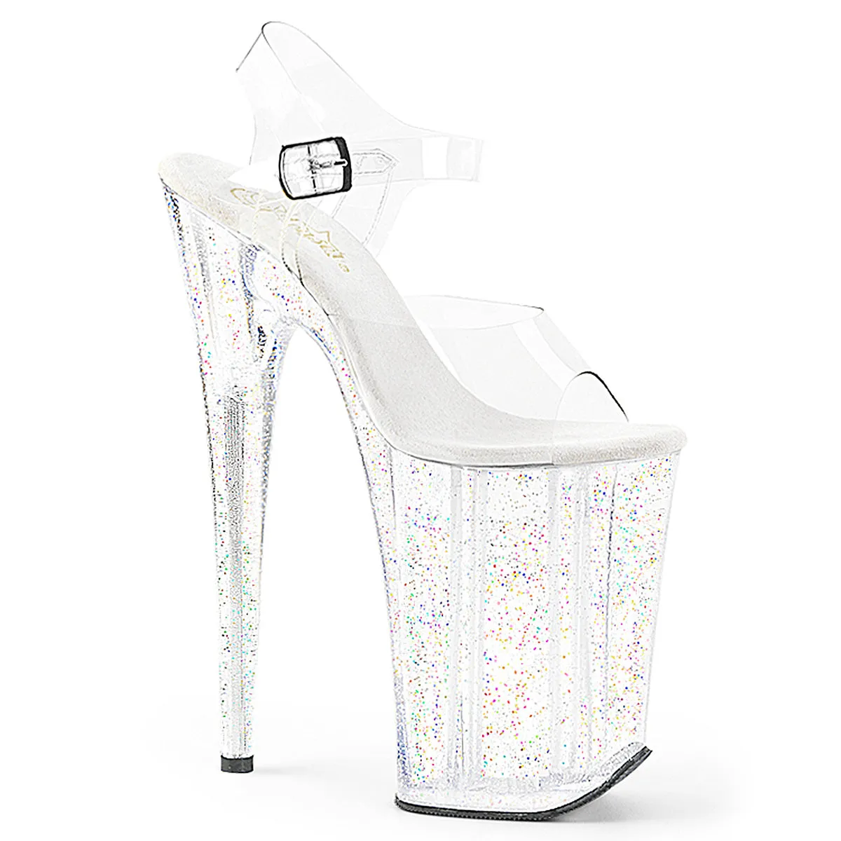 INFINITY-908MG Pleaser Clear Sexy Platform Shoes (Pole Dancing Heels)