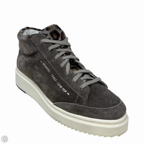 foam padding Premium cushioning Ista Crosta Ossido Sneakers By Homers In Grey, Size: US 7/EU 38