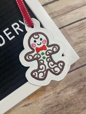 ITH Christmas Gingerbread Swirl Ornament
