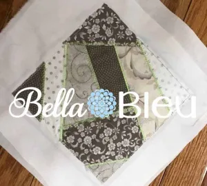 ITH Crazy Quilt Block scrap buster