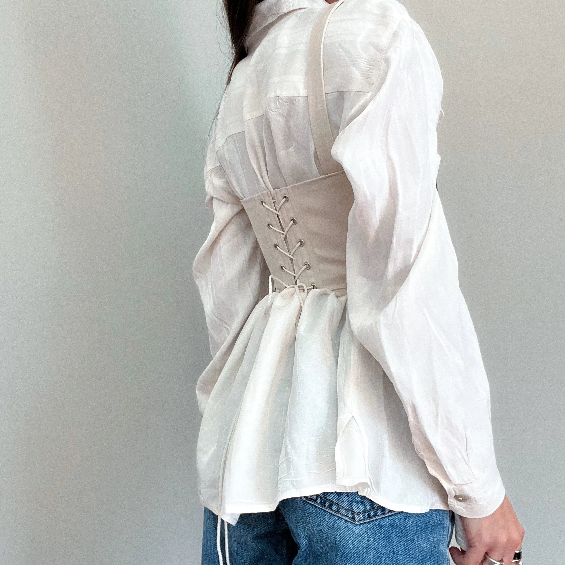 Ivory Tapestry Underbust Corset