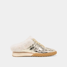IZZEY PLUSH SNEAKERS PLATINUM LEATHER Light Step