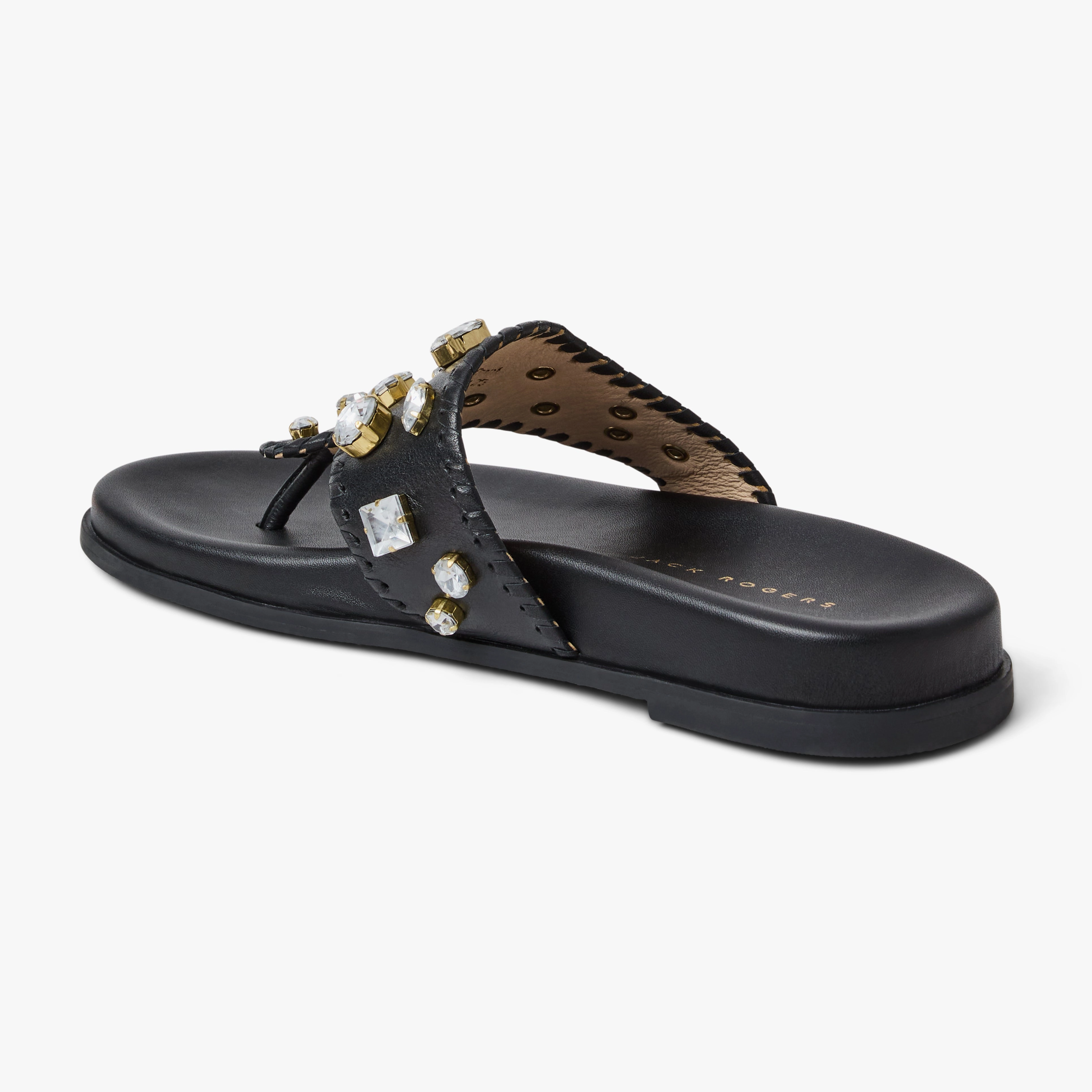 Daily Wear Shoes Jacks Jeweled Leather Comfort Sport Sandal